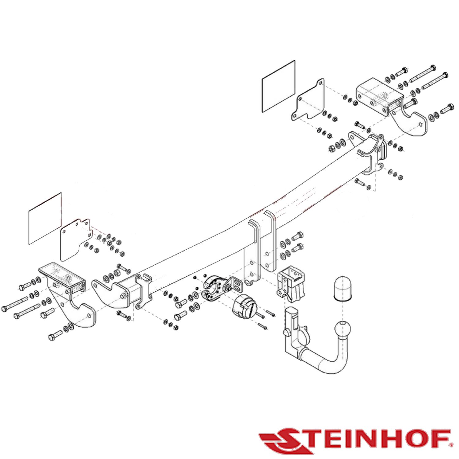 Kia Stinger Sedan 07/2017 - 12/2023 - Towbar Kit