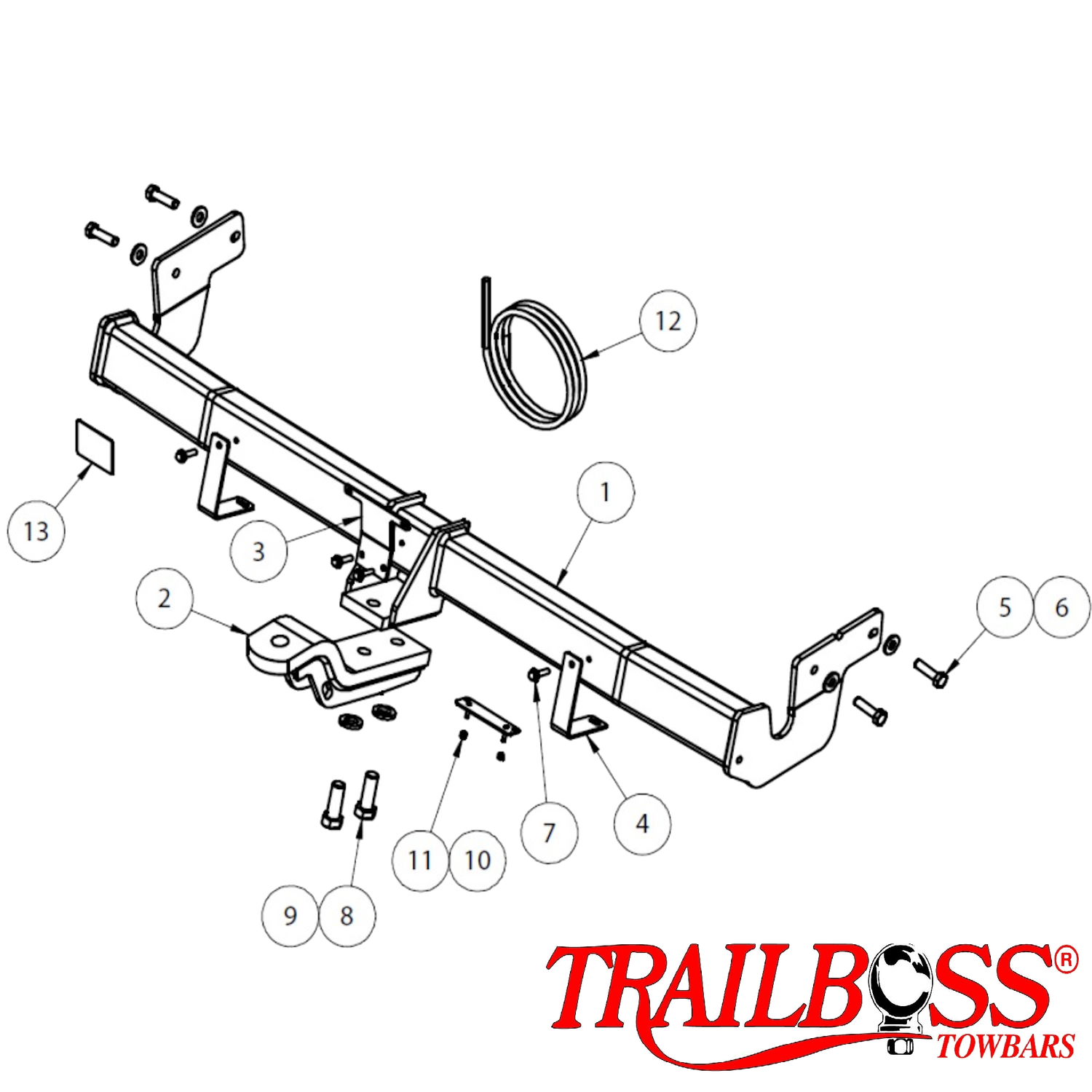 Kia Cerato Sedan 08/2013 - 03/2016 - Towbar Kit