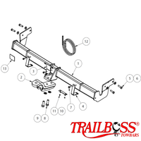 Kia Cerato Sedan 08/2013 - 03/2016 - Towbar Kit