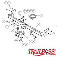 Kia Cerato YD Sedan 08/2016 - 03/2018 - Towbar Kit