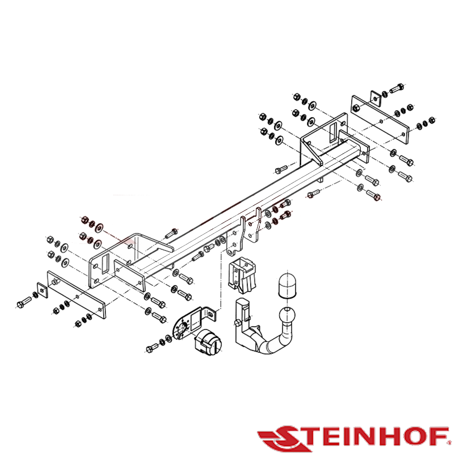 Mercedes-Benz B Class W246 Wagon 03/2012 - 12/2018 (Not AMG) - Towbar Kit