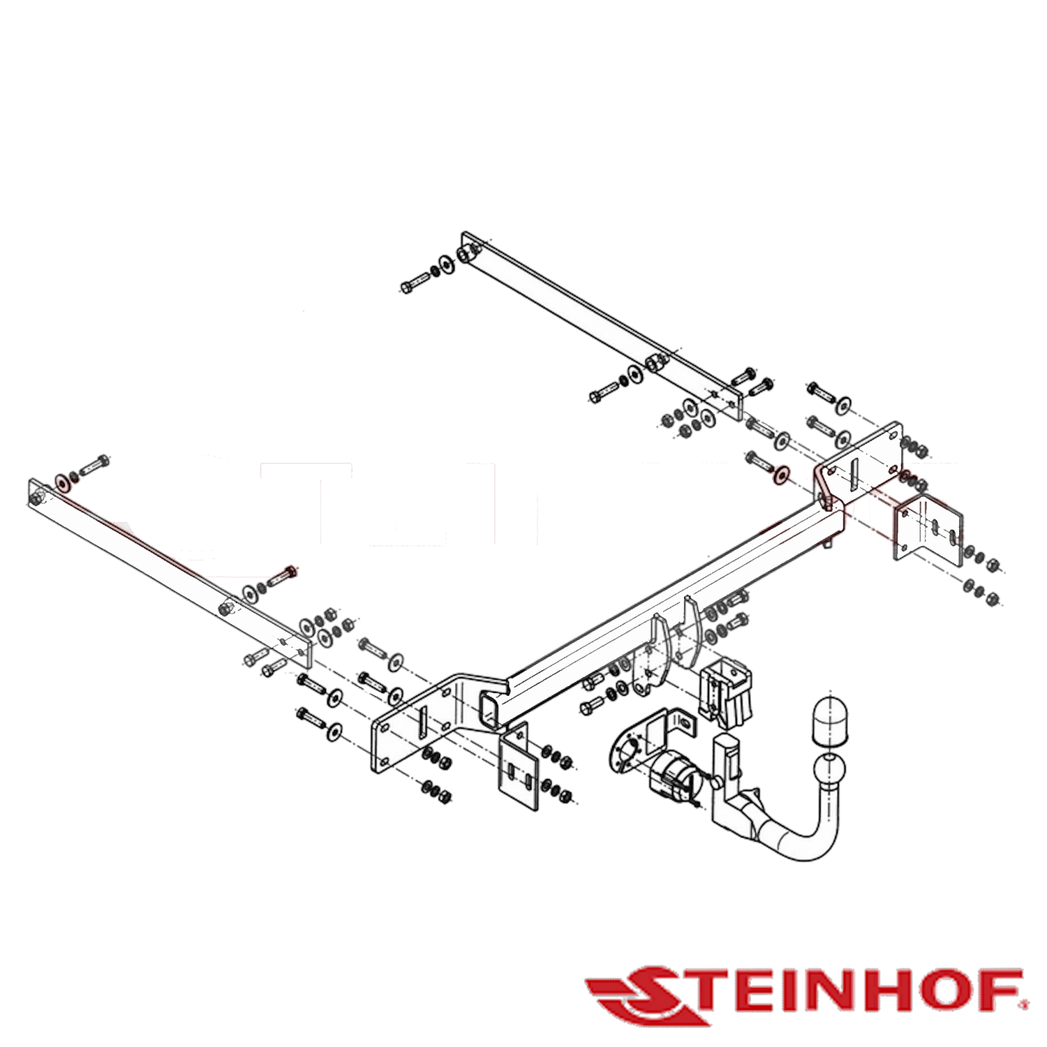Mercedes-Benz C Class W204 Wagon 01/2007 - 07/2014 - Towbar Kit