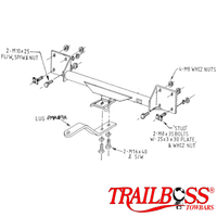 Mazda 323 Hatch 09/1989 - 07/1994 - Towbar Kit