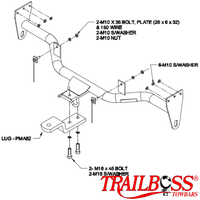 Mazda MPV People Mover 09/1999 - 12/2006 - Towbar Kit
