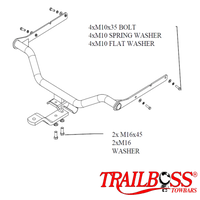Mazda 3 BL Sedan 04/2009 - 09/2011 (Not SP25 or MPS) - Towbar Kit