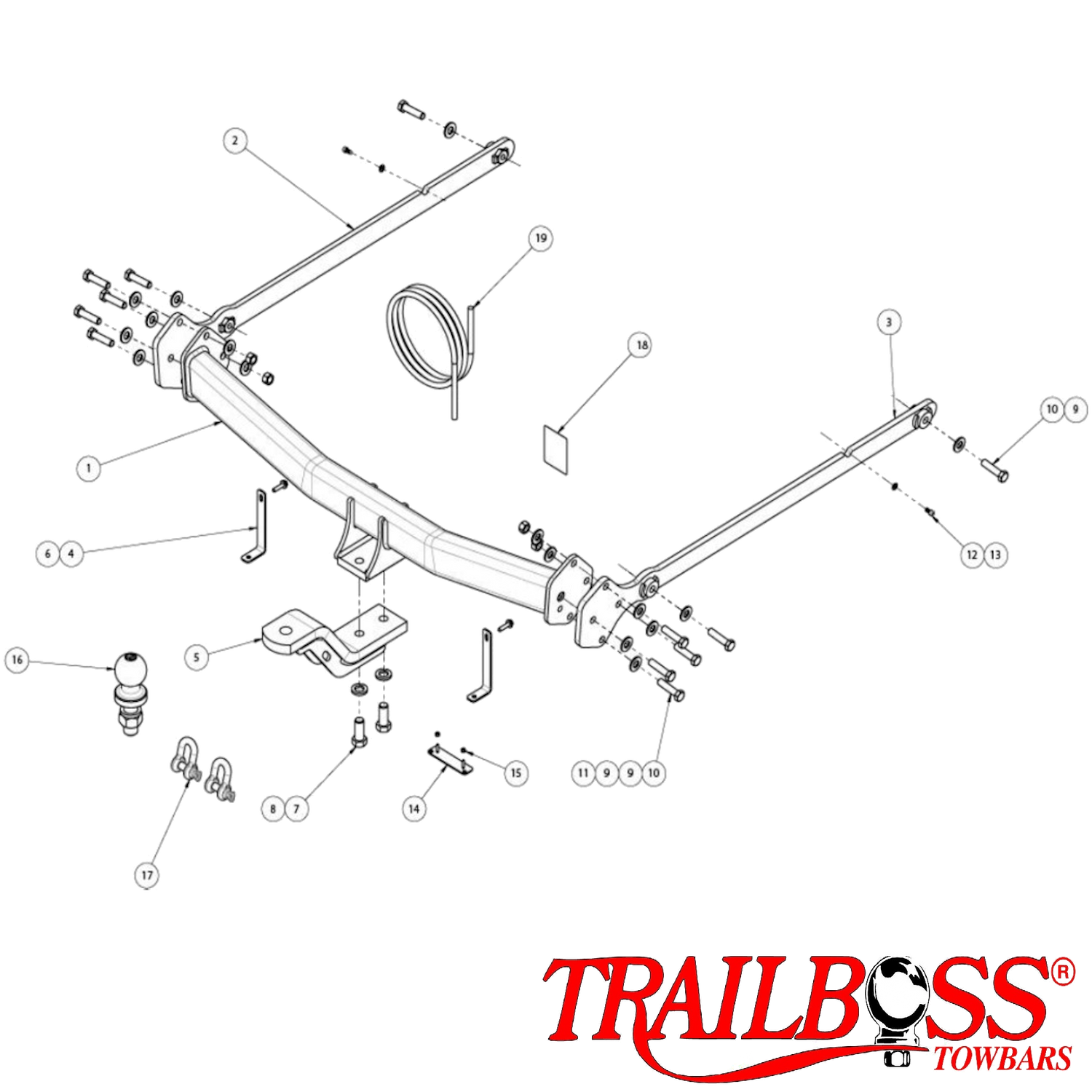 Mazda 3 BP Sedan 04/2019 - On - Towbar Kit