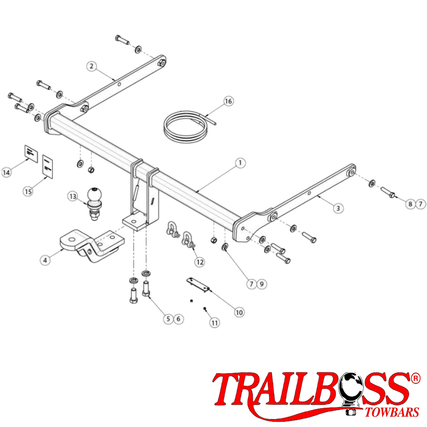 Mazda CX-3 SUV 02/2017 - On - Towbar Kit