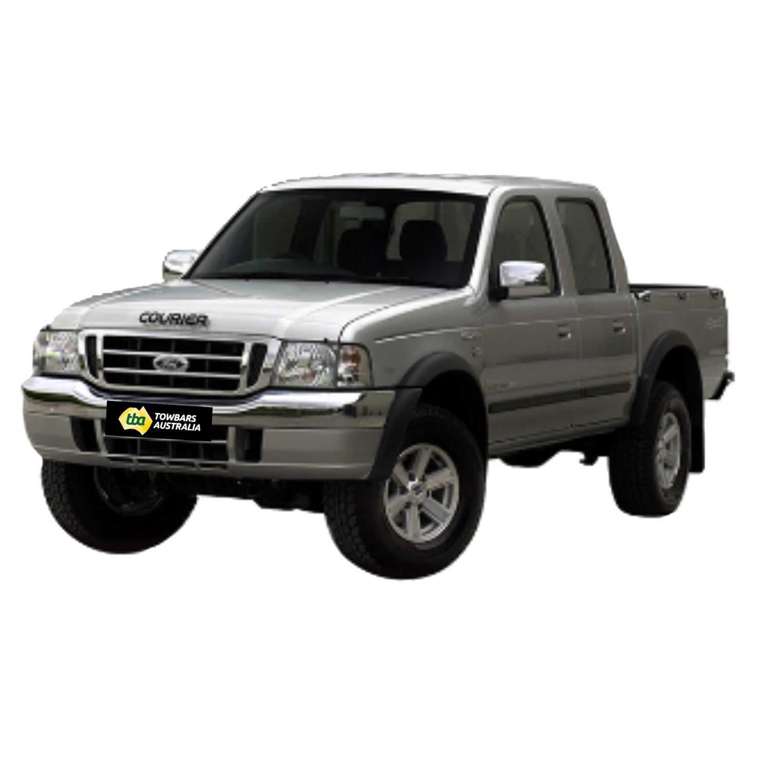 Ford Courier 2wd & 4wd Tub Body With Bumper 06/1985 - 12/2006 - Towbar Kit