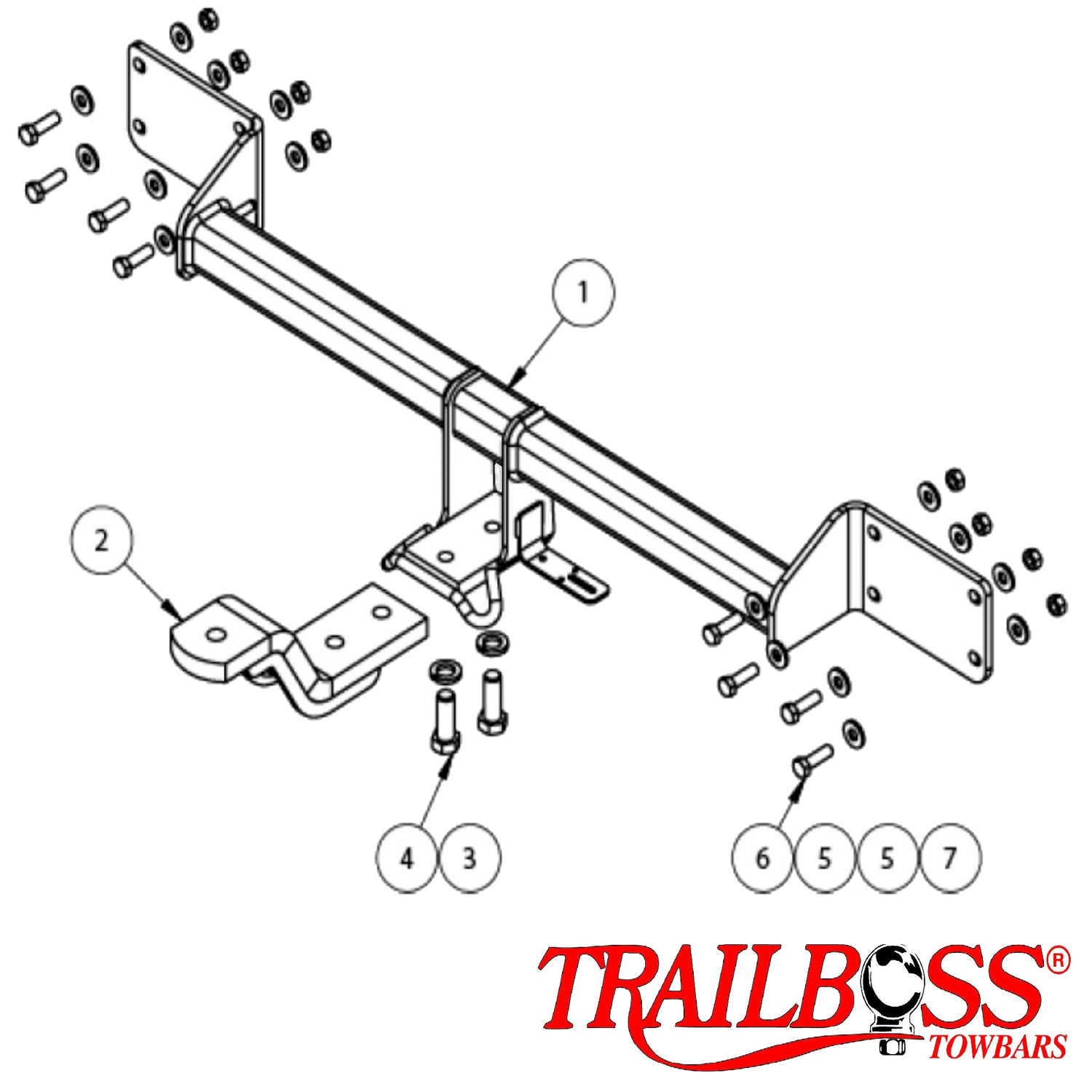 Mercedes-Benz C Class W204 Sedan 05/2011 - 07/2014 - Towbar Kit