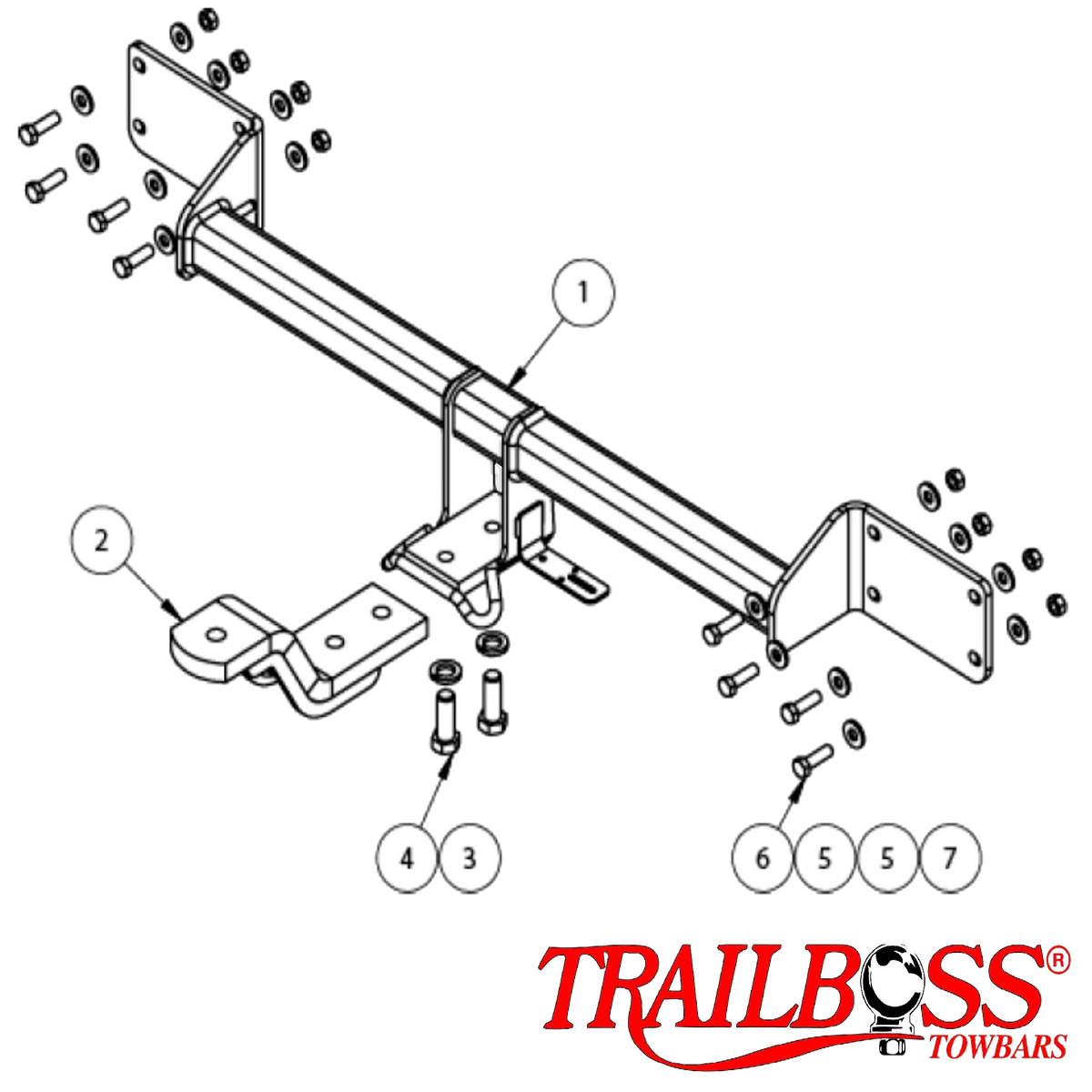 Mercedes-Benz C Class W204 Sedan 05/2011 - 07/2014 - Towbar Kit ...