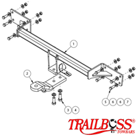 Mercedes-Benz B Class W246 Wagon 03/2012 - 12/2018 (Not AMG) - Towbar Kit
