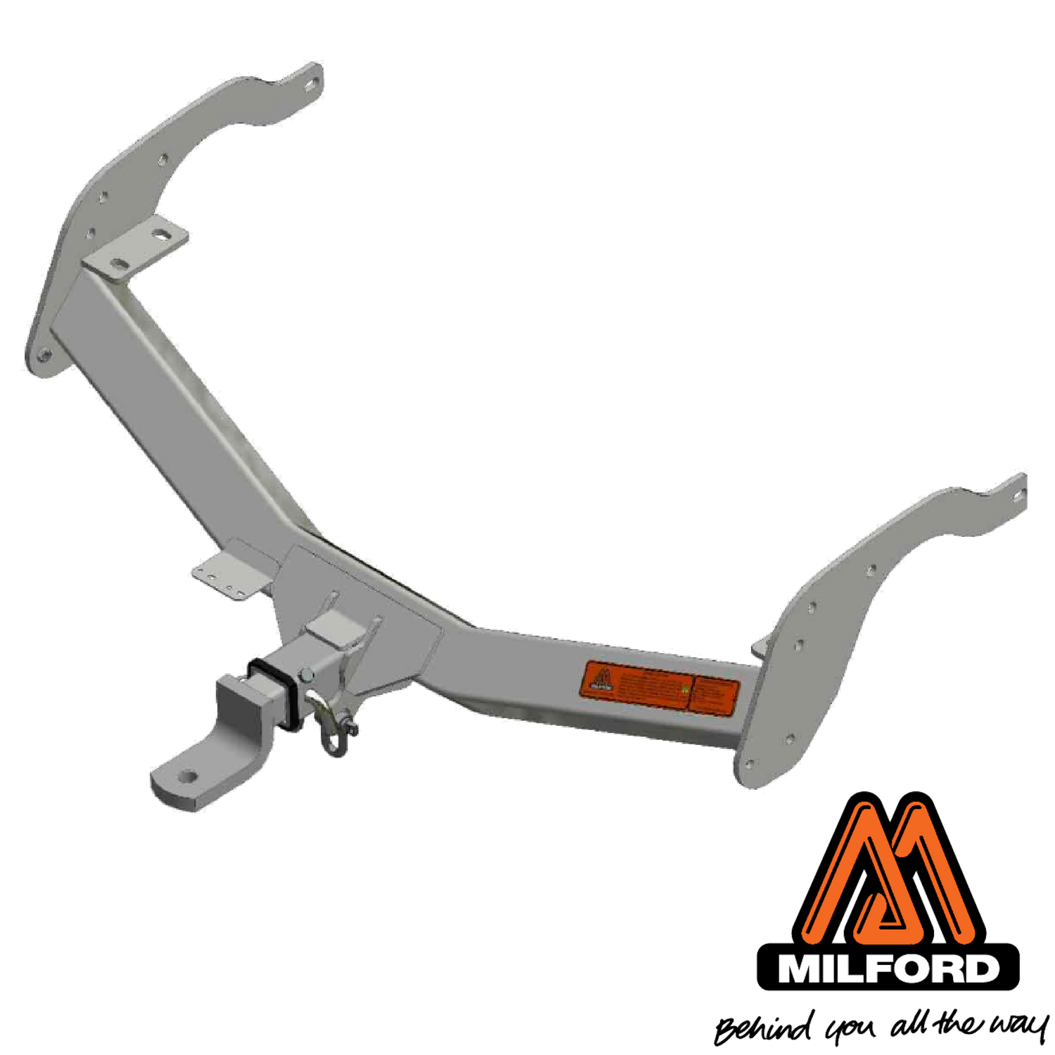 Ford Ranger 2wd & 4wd Tub Body With Bumper 08/2015 - 04/2022 (CAN-BUS Harness) (Oversize Spare) - Towbar Kit