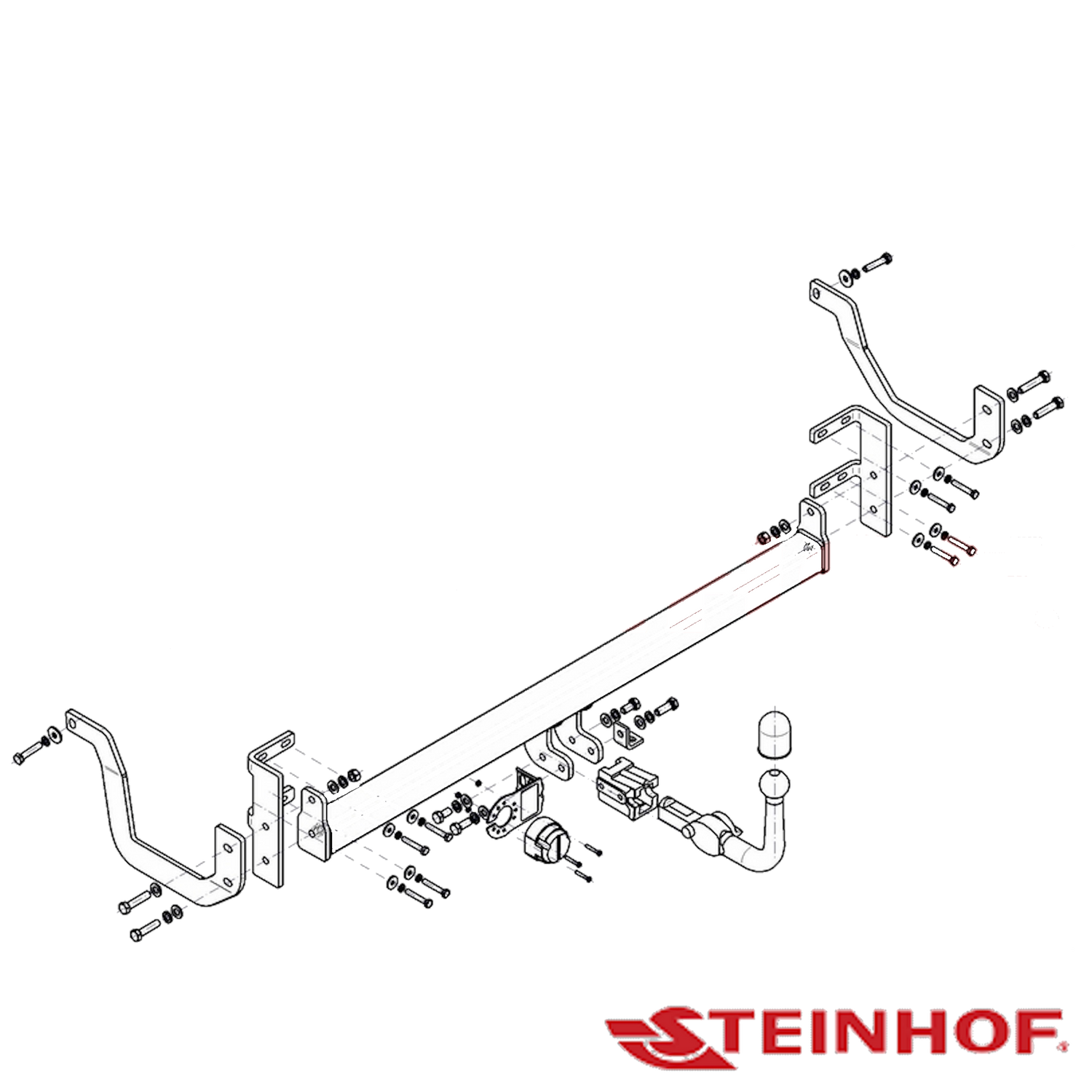 Peugeot 508 Wagon 07/2011 - 03/2019 - Towbar Kit