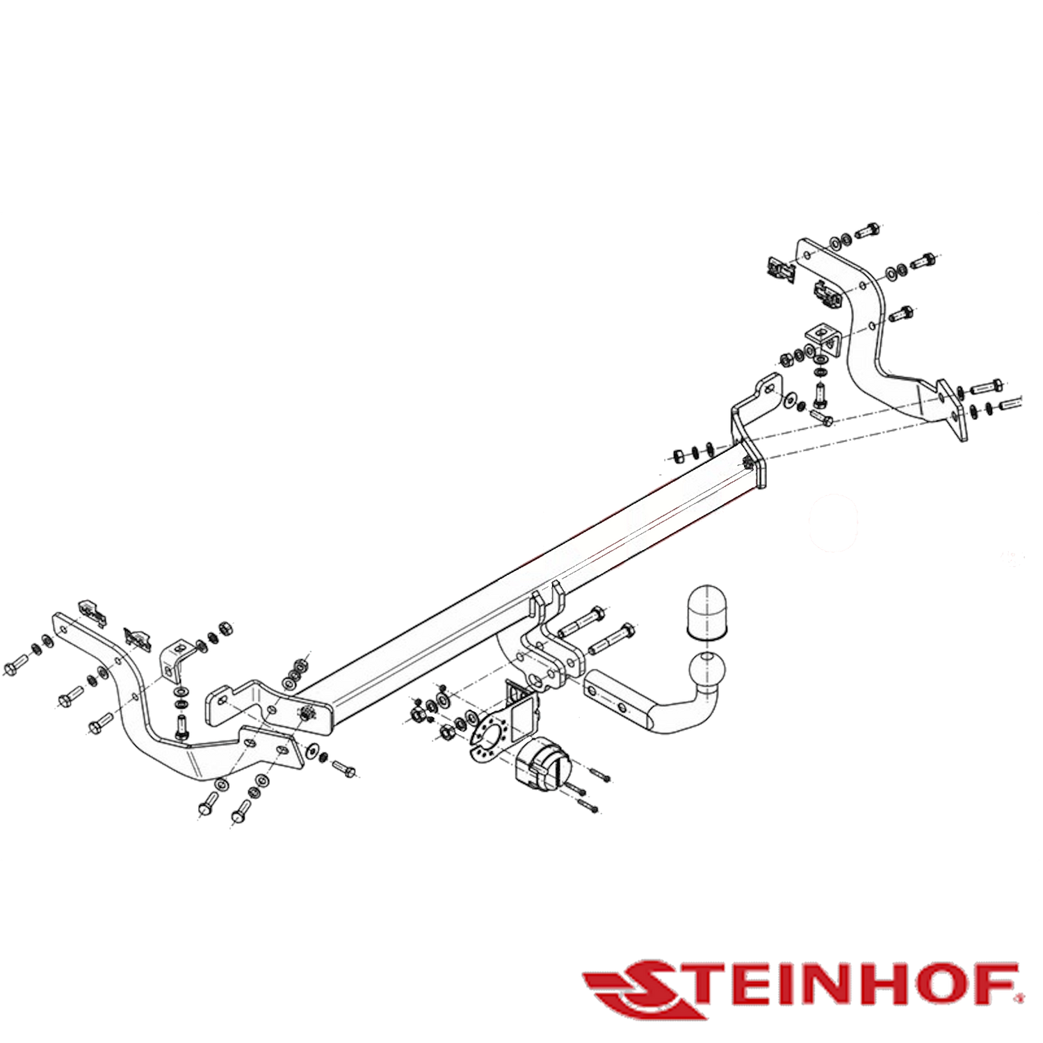 Peugeot 2008 SUV 10/2013 - 12/2019 - Towbar Kit