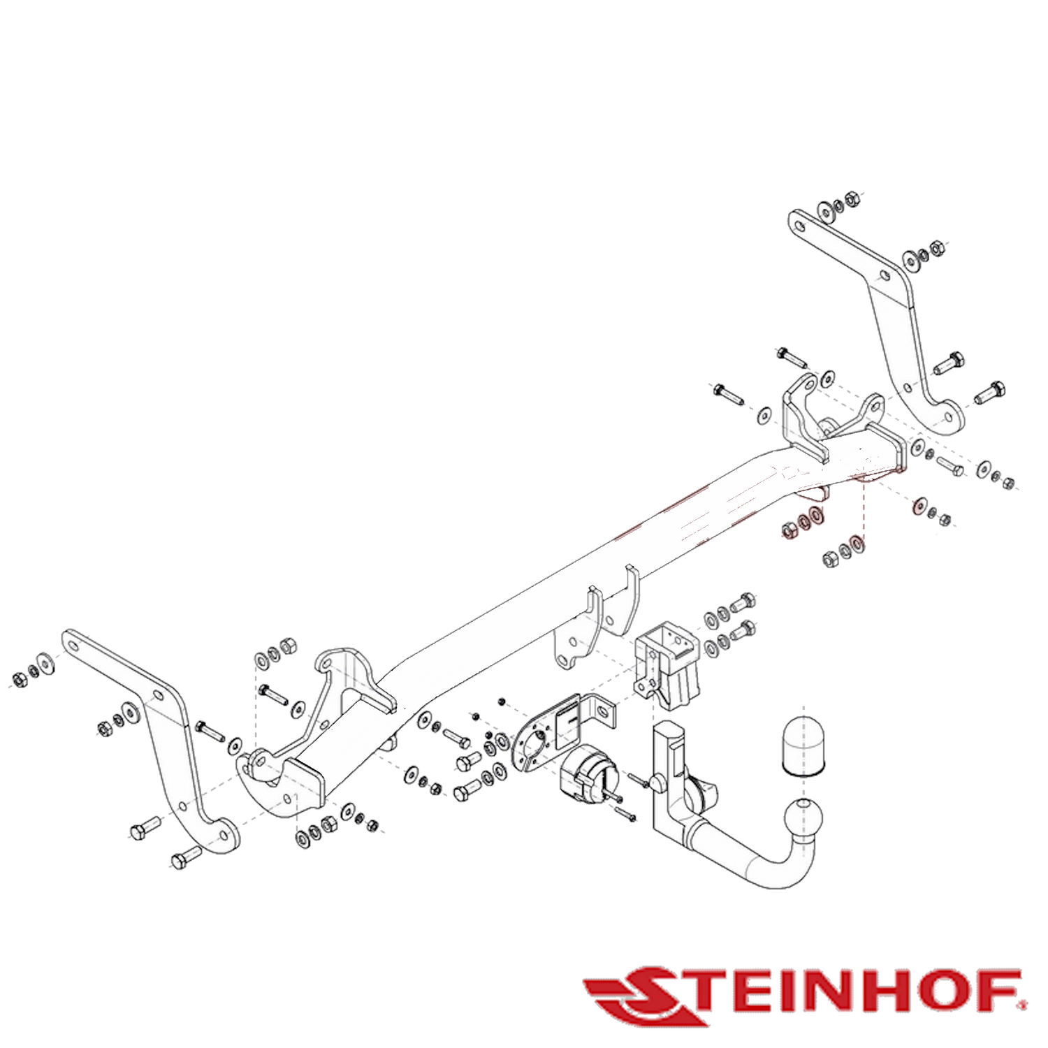 Peugeot 3008 SUV 05/2016 - 11/2023 - Towbar Kit