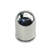 Clip On Chrome Plastic Towball Cover