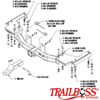 Lexus LX470 SUV 03/1998 - 12/2007 - Towbar Kit