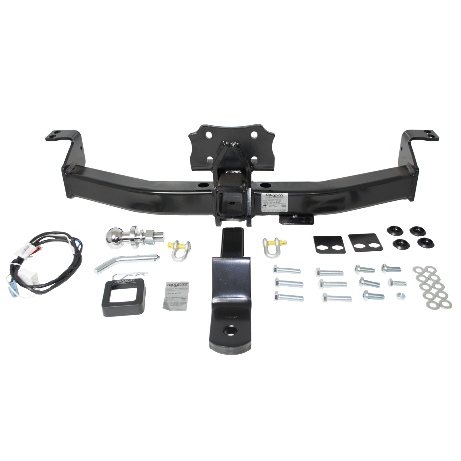 Toyota Prado 5 Door SUV 11/2009 - 11/2017 (Spare Wheel Under) - Towbar Kit