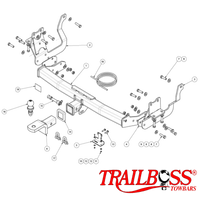 Toyota HiAce Gen 6 LWB & SLWB Van 03/2019 - On - Towbar Kit