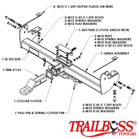 Toyota LandCruiser 76 Series SUV 03/2007 - 10/2007 - Towbar Kit