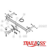 Audi A3 (Inc S Line) Sedan 05/2013 - 09/2021 - Towbar Kit