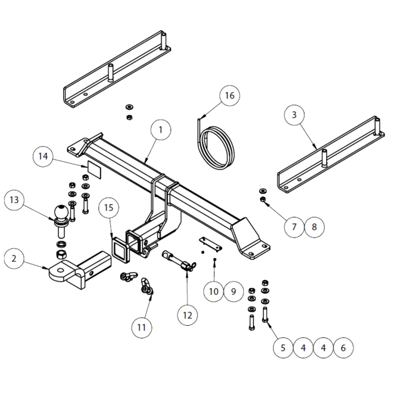 Audi A4 B8 Sedan 04/2008 - 01/2016 - Towbar Kit
