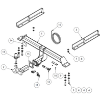 Audi A4 B8 Sedan 04/2008 - 01/2016 - Towbar Kit