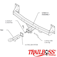 BMW X5 E70 SUV 04/2007 - 12/2010 - Towbar Kit
