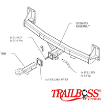 BMW X6 E71 SUV 04/2007 - 12/2014 - Towbar Kit