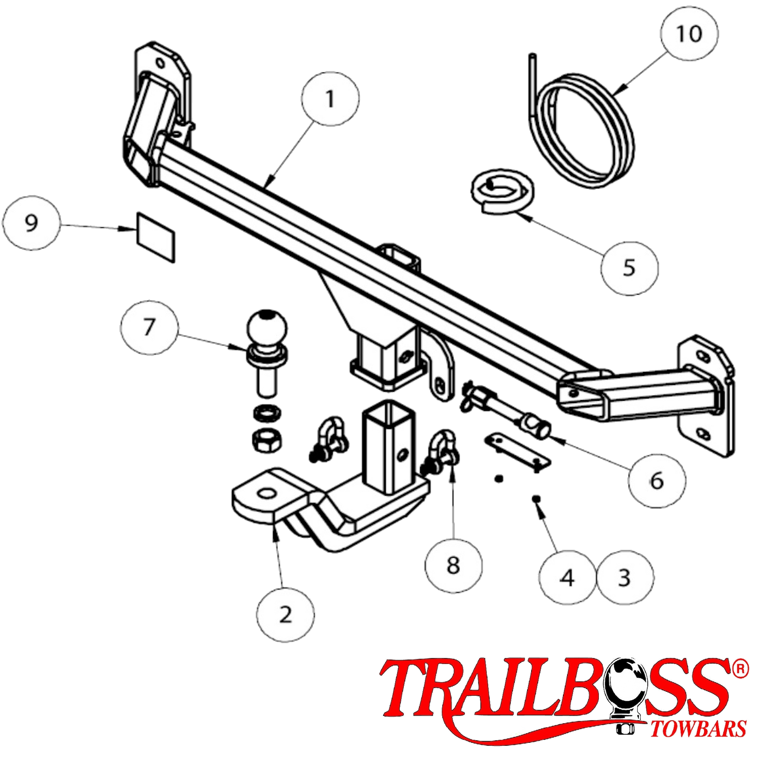 BMW 2 Series F45 Active Tourer Hatch 09/2014 - On - Towbar Kit