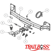 BMW X6 F16 SUV 01/2015 - 08/2019 - Towbar Kit