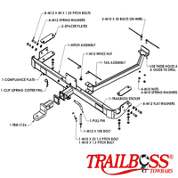 Mitsubishi Gransis BA People Mover 05/2004 - On (Not VRX) - Towbar Kit