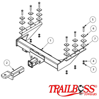 Mitsubishi Rosa Bus 01/2012 - 06/2018 - Towbar Kit