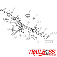 Mitsubishi Pajero Sport SUV 10/2015 - 11/2019 - Towbar Kit