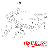 Nissan Pathfinder R51 SUV 07/2005 - 09/2010 - Towbar Kit