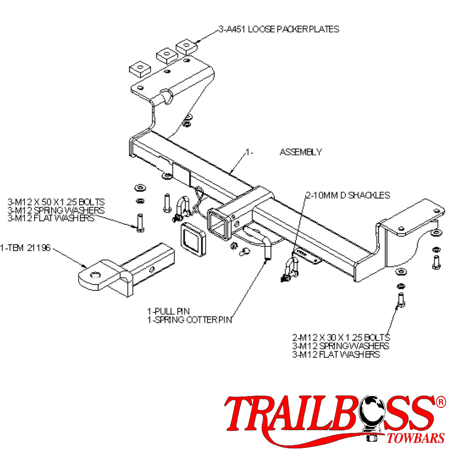 Nissan Murano SUV 08/2005 - 12/2015 - Towbar Kit