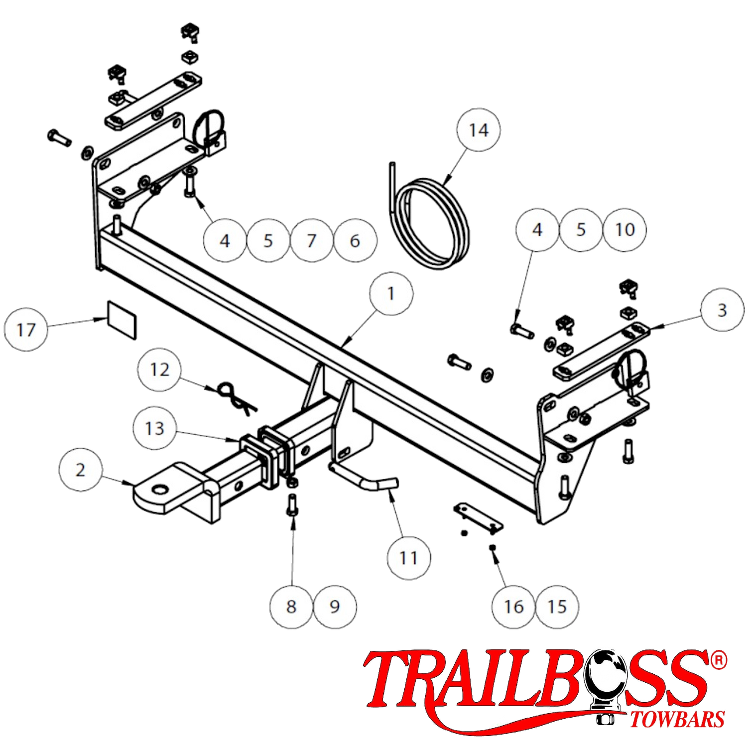 Nissan Qashqai SUV 07/2014 - 08/2017 - Towbar Kit