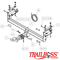 Nissan Qashqai SUV 07/2014 - 08/2017 - Towbar Kit