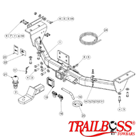 Nissan Patrol Y62 Series 1-4 SUV 01/2013 - 08/2019 - Towbar Kit