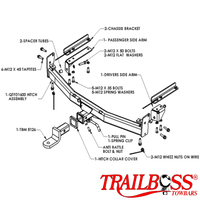 Ford Territory SUV 04/2004 - 10/2016 - Towbar Kit