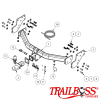 Ford Everest UA SUV 07/2015 - 07/2018 - Towbar Kit