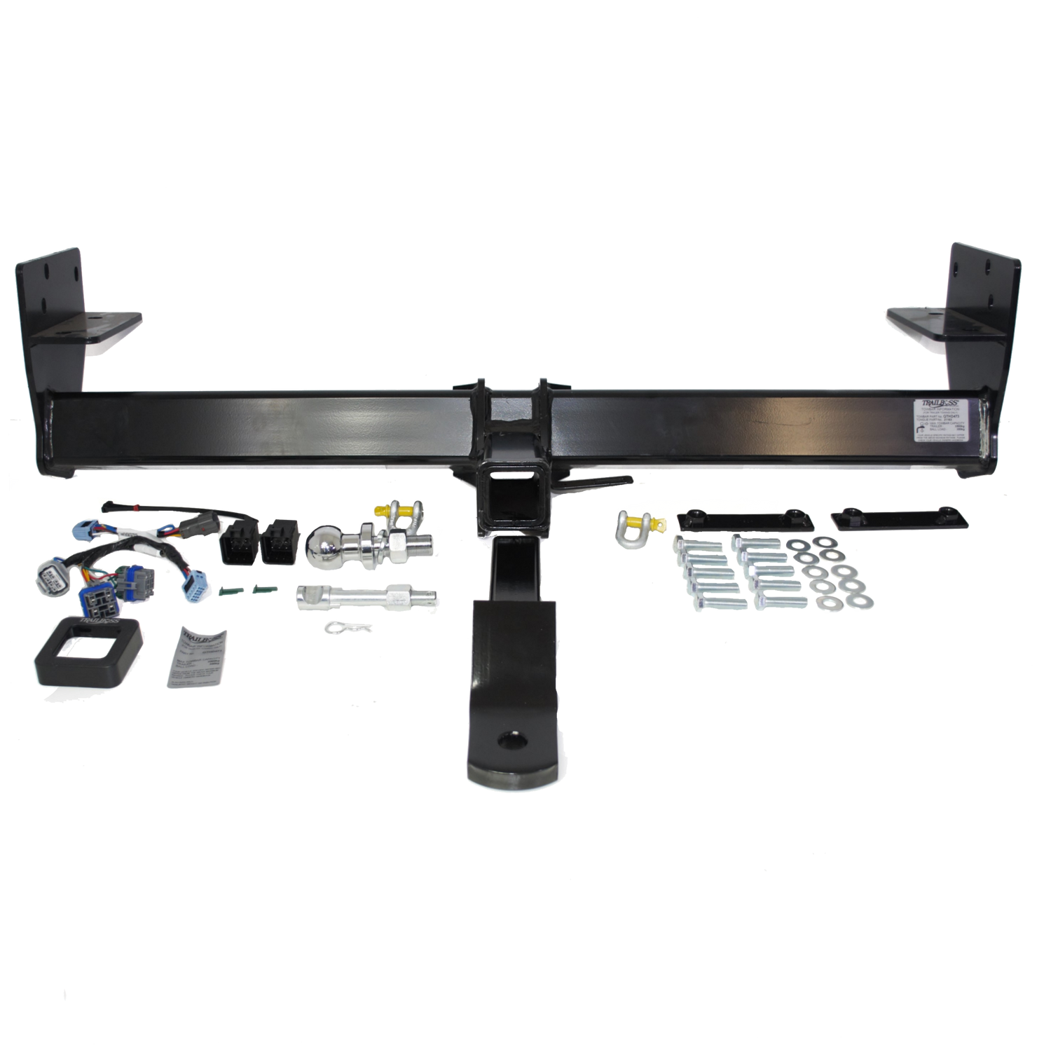 Isuzu D-Max TF 2wd & 4wd Tub Body No Bumper 06/2012 - 07/2020 - Towbar Kit