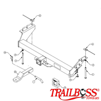 Holden Jackaroo SUV 10/1995 - 02/1999 - Towbar Kit