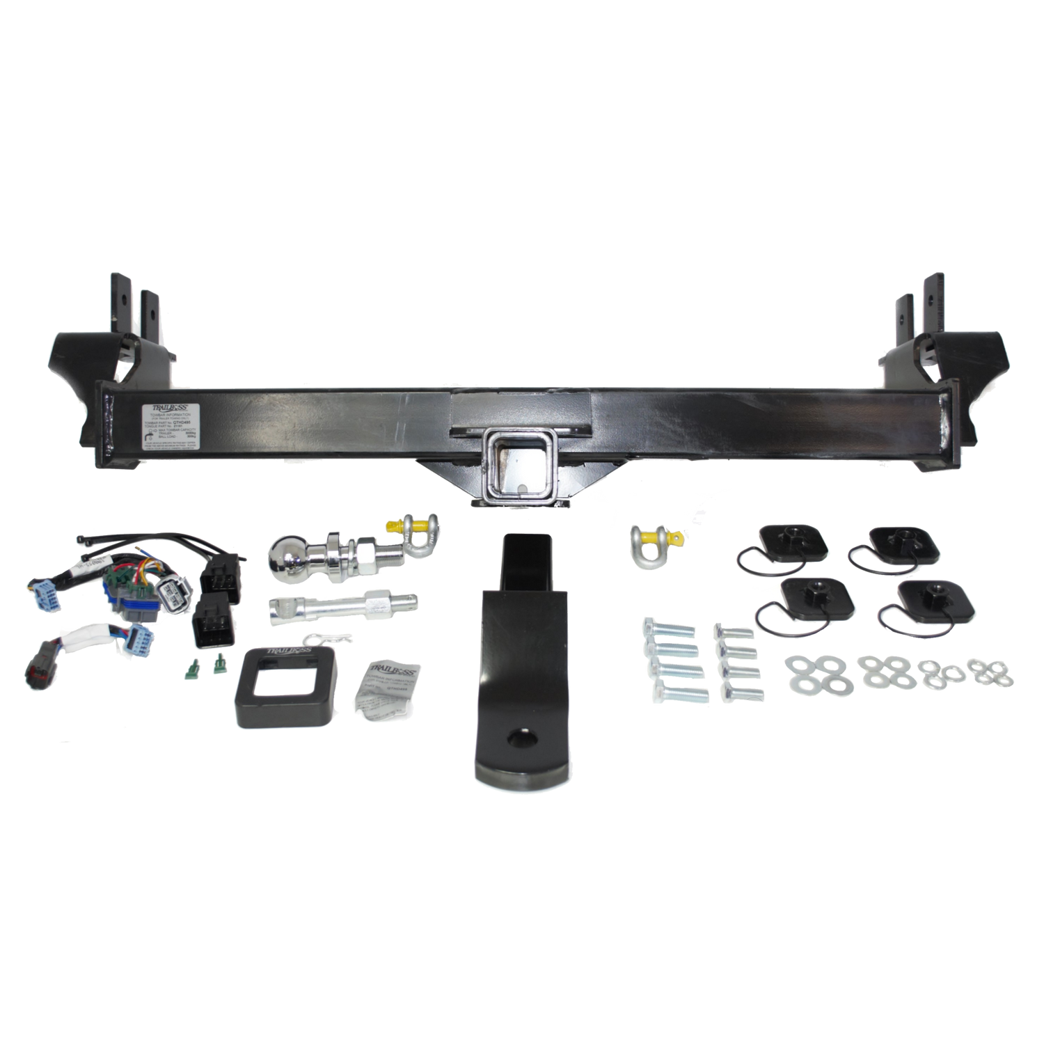 Holden Colorado RC 2wd & 4wd Hi-Rider Tub Body With Bumper 07/2008 - 05/2012 - Towbar Kit