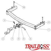 Holden Commodore VE Wagon 07/2008 - 04/2013 - Towbar Kit