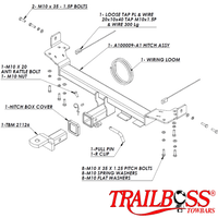 Hyundai Tucson SUV 08/2004 - 07/2010 - Towbar Kit