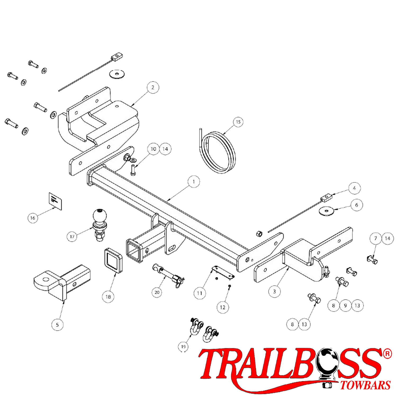 Hyundai Elantra Sedan 10/2019 - 03/2021 - Towbar Kit