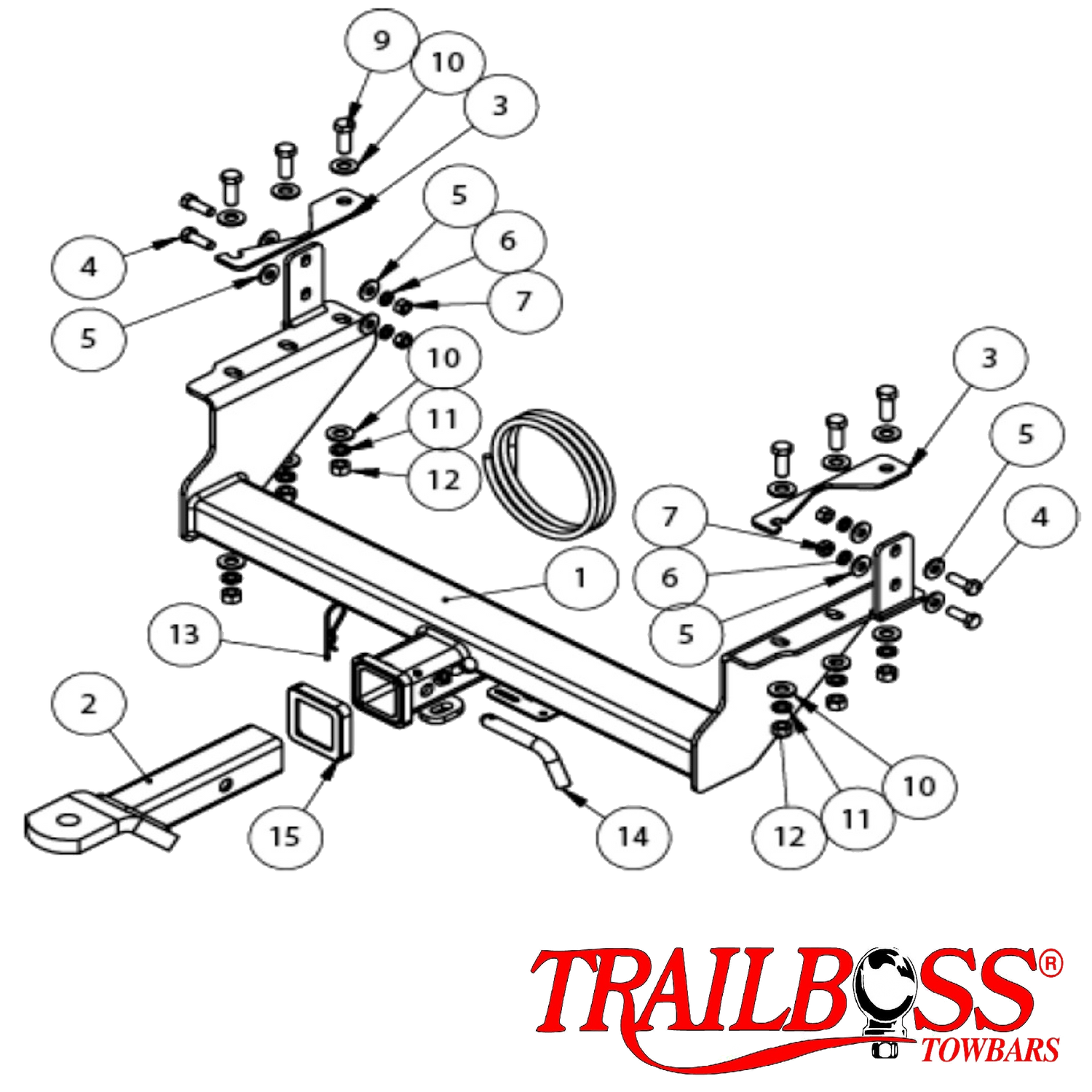Iveco Daily LWB Van 11/2010 - 02/2015 - Towbar Kit