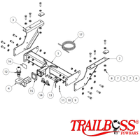 Iveco Daily 35S13 Low Roof 3520 Van 02/2015 - On - Towbar Kit