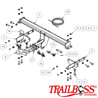 Jeep Renegade SUV 09/2015 - 03/2017 (Not Trailhawk) - Towbar Kit